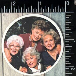 🌀10/$10🌀 Golden Girls Reusable Sticker Decal